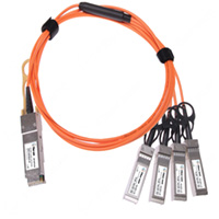 Cisco QSFP-4X10G-AOC5M Compatible 40G AOC QSFP+ to 4xSFP+ Active 5M (16.4ft) 850nm Active Optical Cables